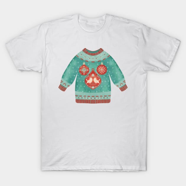 Christmas sweater T-Shirt by shoko